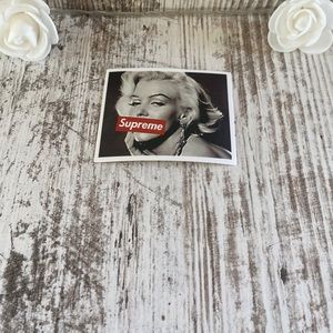 Brand new Supreme sticker